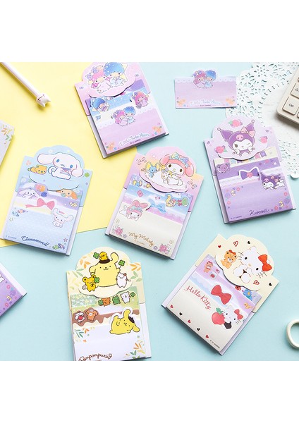 Bir Stil 60 Sayfa Japon Karikatür Sevimli Yapışkan Notlar Scrapbooking Dıy Kawaii Bloknot Günlüğü Mesaj Not Sayfaları Okul Kırtasiye Hediye (Yurt Dışından) fiyatları