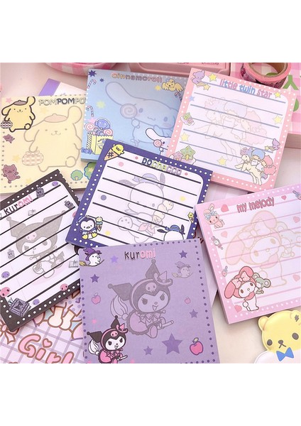 C Tarzı Karikatür Sevimli Stilleri Bloknot Anime Baskılı Scrapbooking Dekorasyon Ofis Malzemeleri Yaratıcı Kırtasiye Planlayıcısı Yapışkan Notlar (Yurt Dışından) fiyatları