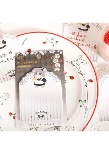 Bir Stil 30 Yaprak Sevimli Kiraz Çiçeği Kedi Bloknot Scrapbooking Dekorasyon Ofis Malzemeleri Yaratıcı Kırtasiye Planlayıcısı Yapışkan Notlar (Yurt Dışından) modelleri