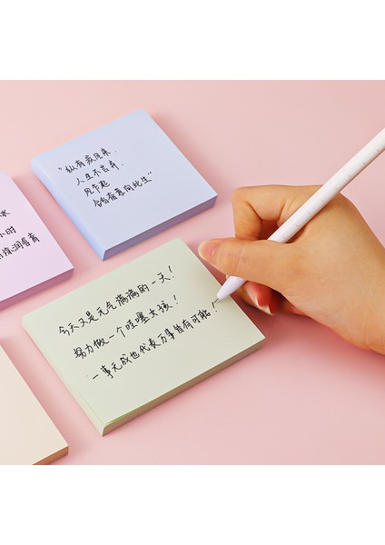 No.7 Tarzı Morandi Yapışkan Notlar Pedleri Kırtasiye Kağıt Çıkartmalar Memo Yayınlandı Not Defteri Dizüstü Okul Ofis Aksesuarları Yapışkan Sekmeler (Yurt Dışından) fiyatları