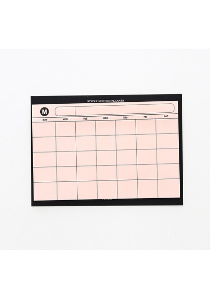 No.1 Stili Mini Flamingo Yapışkan Notlar Dizüstü Planlayıcı Gündem Yapılacaklar Listesi Libretas Aylık Planlayıcı Cuaderno Günlüğü Kırtasiye Not Defterleri (Yurt Dışından)
