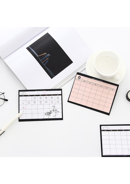 No.1 Stili Mini Flamingo Yapışkan Notlar Dizüstü Planlayıcı Gündem Yapılacaklar Listesi Libretas Aylık Planlayıcı Cuaderno Günlüğü Kırtasiye Not Defterleri (Yurt Dışından) modelleri