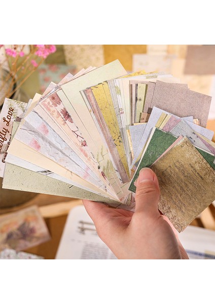 No.3 Tarzı Ack Estetik Malzemeler Kağıt Yaratıcı Kırtasiye Dıy Scrapbooking Dekor Günlük Tutma Çiçek Arka Plan Kağıdı (Yurt Dışından)