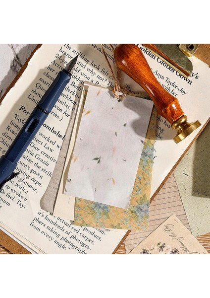 No.3 Tarzı Ack Estetik Malzemeler Kağıt Yaratıcı Kırtasiye Dıy Scrapbooking Dekor Günlük Tutma Çiçek Arka Plan Kağıdı (Yurt Dışından)