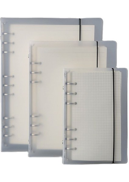 Haftalık Stil A6 Günlüğü A7 A6 A5 Şeffaf Gevşek Yaprak Bağlayıcı Defter Iç Çekirdek Kapak Not Defteri Dergisi Planlayıcısı Ofis Kırtasiye Malzemeleri (Yurt Dışından) indirimleri