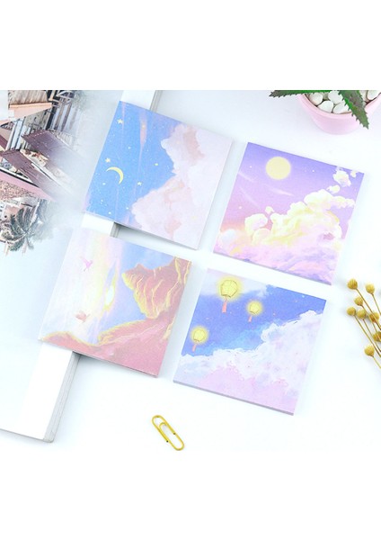 5-90 Sayfa Stili Ins Styleeets Yaratıcı Manzara Turu Kendinden Yapışkanlı Yapışkan Notlar Bloknot Taze Öğrenciler Kırtasiye Scrapbooking Dıy Not Defteri (Yurt Dışından) modelleri
