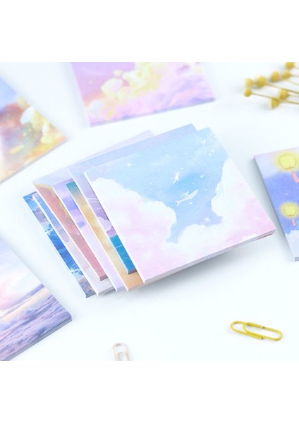 5-90 Sayfa Stili Ins Styleeets Yaratıcı Manzara Turu Kendinden Yapışkanlı Yapışkan Notlar Bloknot Taze Öğrenciler Kırtasiye Scrapbooking Dıy Not Defteri (Yurt Dışından) indirimleri