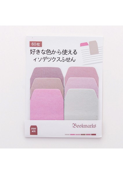 D Tarzı Dizin Bölücü Yapışkan Not Kağıt Sekmeleri, Paket Başına 60 Boş Not, Çeşitli Boyutlarda Kawaool Malzemeleri Dizüstü Kırtasiye Notu (Yurt Dışından)