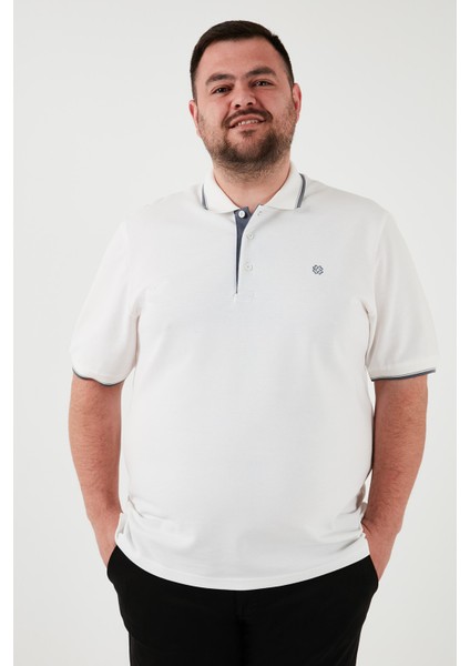 Büyük Beden Pamuklu Regular Fit Polo Yaka T Shirt Erkek Polo Yaka T Shirt 5902118B fiyatları