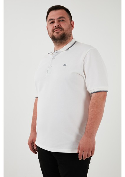 Büyük Beden Pamuklu Regular Fit Polo Yaka T Shirt Erkek Polo Yaka T Shirt 5902118B indirimleri