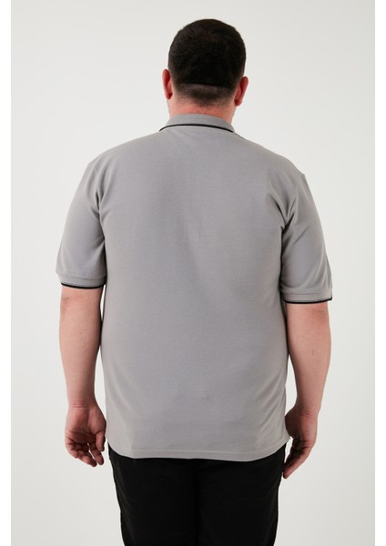 Büyük Beden Pamuklu Regular Fit Polo Yaka T Shirt Erkek Polo Yaka T Shirt 5902118B indirimleri