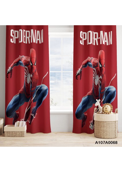 Dijital Baskılı Fon Perde Iki Kanat