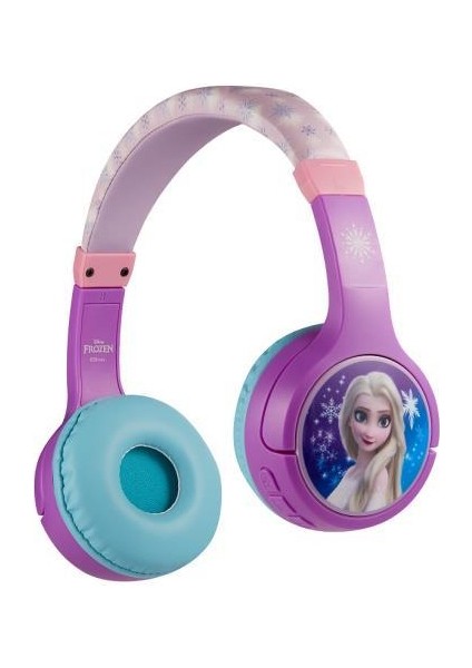 DY-9944-FZ Disney Frozen Karlar Ülkesi Anna Elsa Mikrofonlu Kablosuz Çocuk Kulaklığı