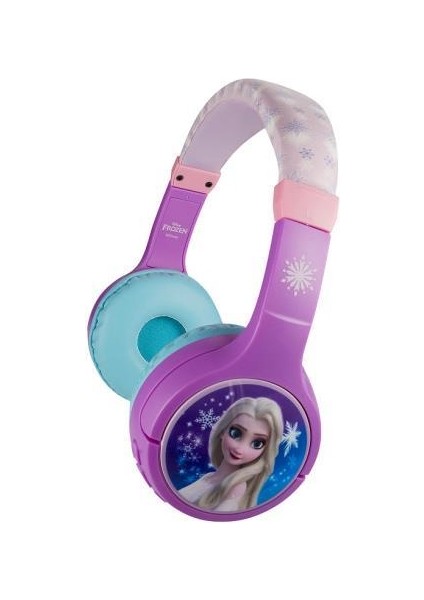 DY-9944-FZ Disney Frozen Karlar Ülkesi Anna Elsa Mikrofonlu Kablosuz Çocuk Kulaklığı