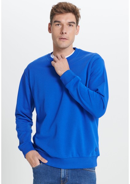 AC&Co / Altınyıldız Classics Standart Fit Normal Kesim Bisiklet Yaka Pamuklu Sweatshirt