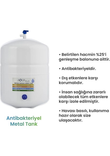 Aquaflo Elegans 5 Aşamalı Su Arıtma Cihazı (Enp5-M-S)