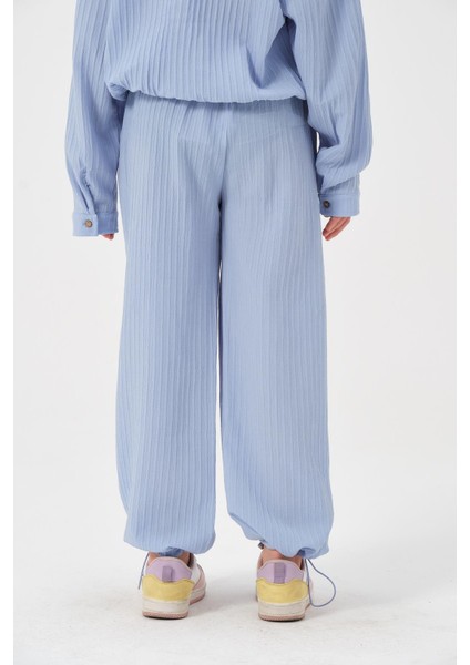 Genç Kız Çocuk Cepli Dokuma Jogger Pantolon fiyatları