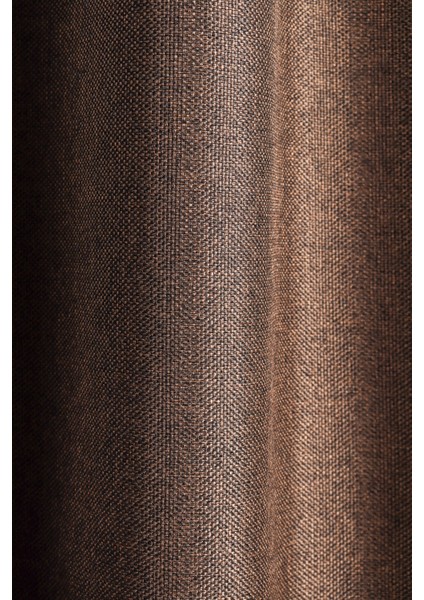 Kahverengi Hasır Işık Geçirmez Blackout Fon Perde Pilesiz Düz Dikim fiyatları