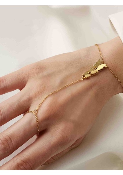 Çelik Bileklik Gold Renk fırsatları