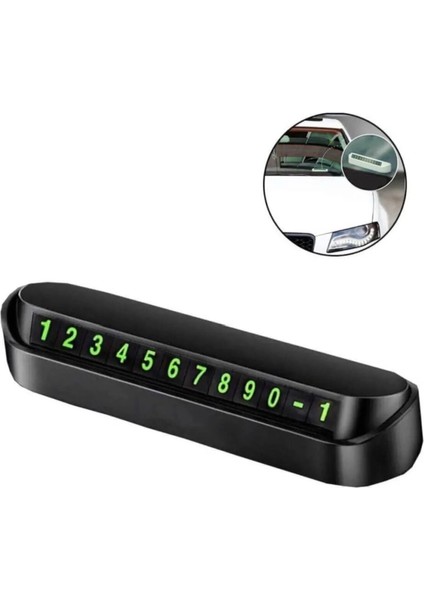 Araç Içi Park Telefon Numarası Fosforlu Numaratör Oto Cam Kartı fiyatları