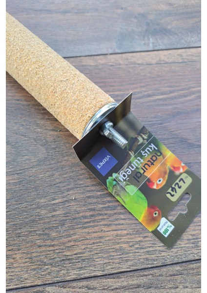 Venty Pedikür Papağan Tüneği 40 cm Kumlu Tünek - Büyük Irk | Macaw | Kakadu | Jako | Amazon | İskender | Eklektus | Kayık | L242 modelleri