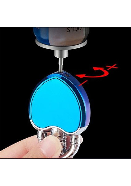 Kalp Şeklinde Kişiye Özel Isimli Çakmak Metal Turbo Alev Unicorn Tasarımlı fırsatları