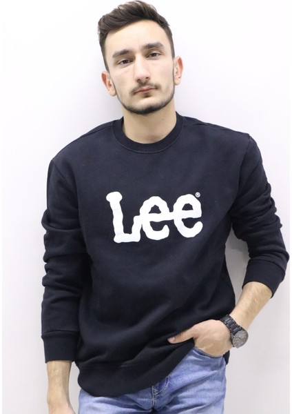 L80XTJ01 Erkek Siyah Sweatshirt