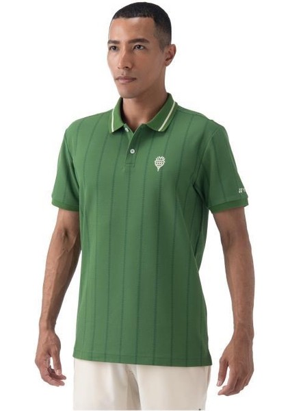 Polo Yaka Tshirt Zeytin Yeşili Erkek 10585N