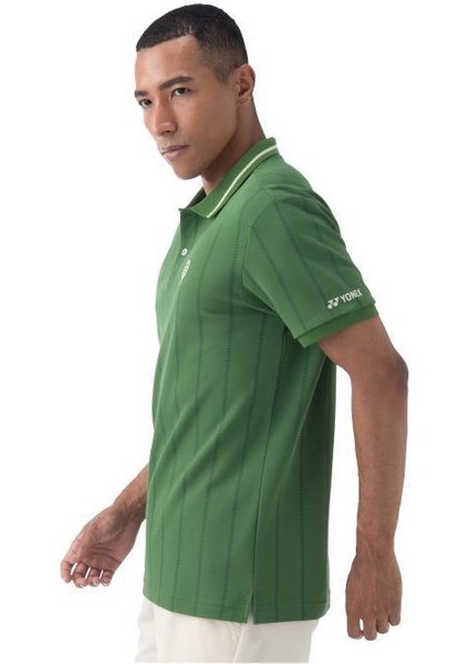 Polo Yaka Tshirt Zeytin Yeşili Erkek 10585N