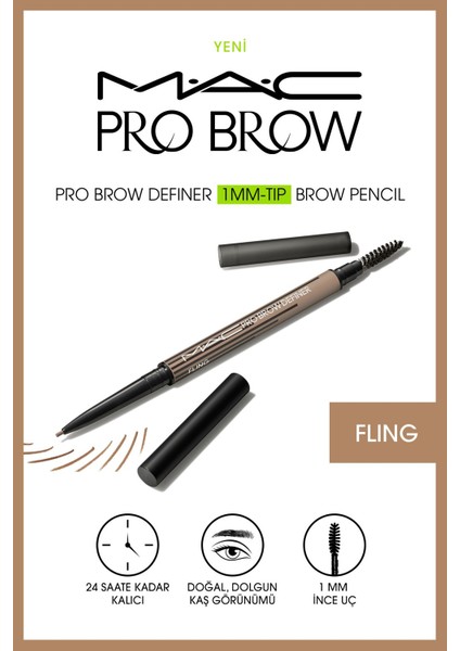 Pro Brow Definer Tip Brow Pencil - Fling 1 mm