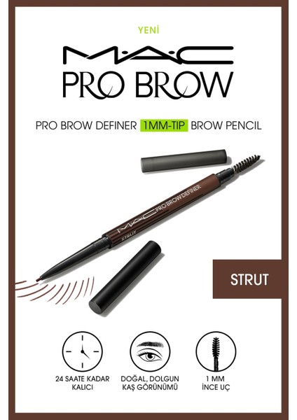 Pro Brow Definer Tip Brow Pencil - Strut 1 mm