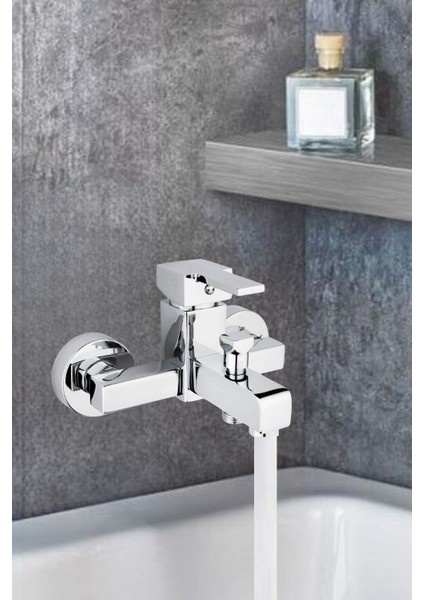 Mix Banyo Batarya Mono (Kare) XK-011-2