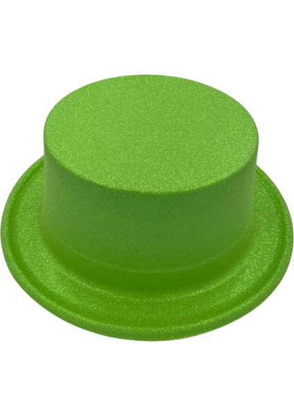 Yeşil Renkli Lazer Olval Simli Şapka 30X10 cm fiyatları