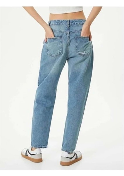 Kadın Giyim Pantolon - Koton - 4SAL40315MD - Açık Indigo - 25/32