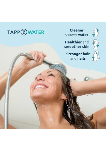 Showerpro - Tappwater Showerpro Duş Filtresi Için Yedek. Kireci, Kloru ve Ağır Metalleri Filtreler indirimleri