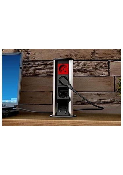 Silindir Bas-aç Priz Sistemi 10.2000/6