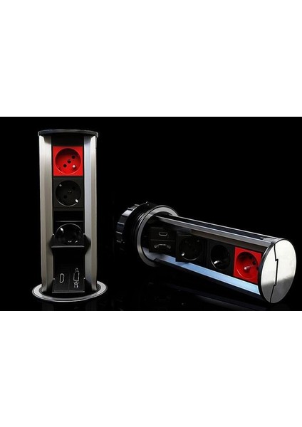 Silindir Bas-aç Priz Sistemi 10.2000/6 modelleri