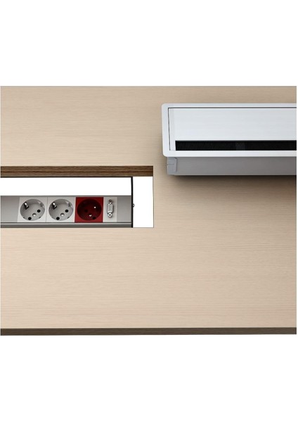 Fırçalı Alüminyum Kablo Kanal Kapağı 10.1200/40 modelleri