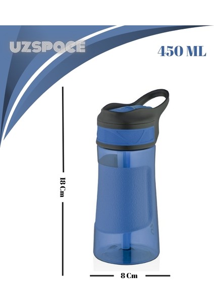 -Ring Tritan Su Matarası – 450 ml