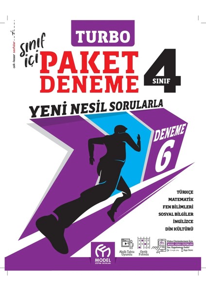 4. Sınıf 4 Turbo Sınıf İçi Paket Deneme