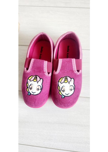 Unicorn Figürlü Yumuşak Kışlık Ev Pandufu