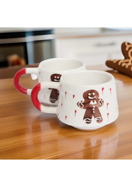 Ilbay Seramik 2 Li Klasik Kurabiye Kupa Bardak Mug indirimleri
