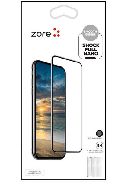 Galaxy A10 Ekran Koruyucu Shock Full Nano