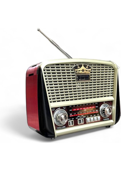 Royal Trend Nostalji Panelli Radyo, Fenerli Nostaljik Radyo (Bluetooth Özellikli)