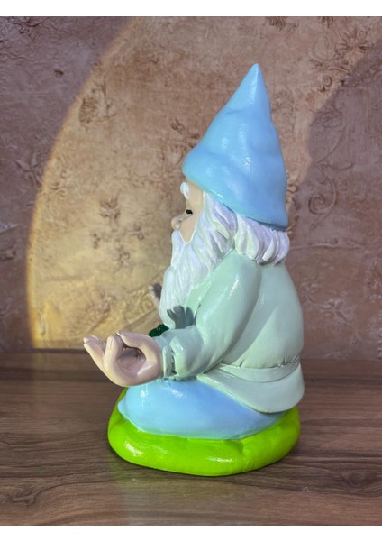 Yogacı Cüce Heykeli Bahçe Ev Dekorasyon Biblo Dekor fırsatları
