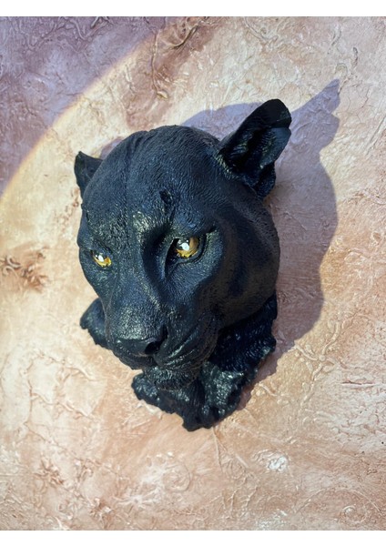 Panter Büst Heykel Biblo