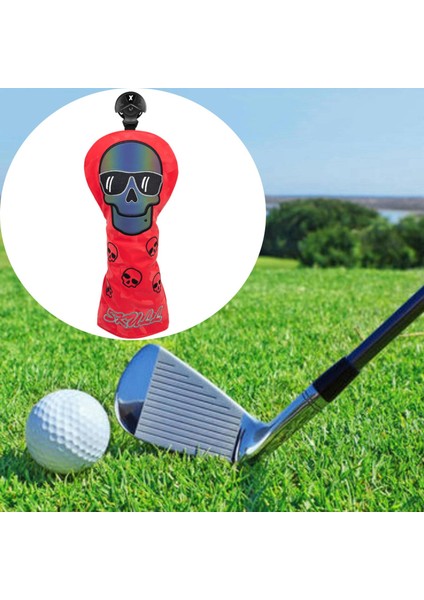 Utility Golf Kulübü Baş Örtüsü Golfçü Hediyesi Kırmızı B (Yurt Dışından)