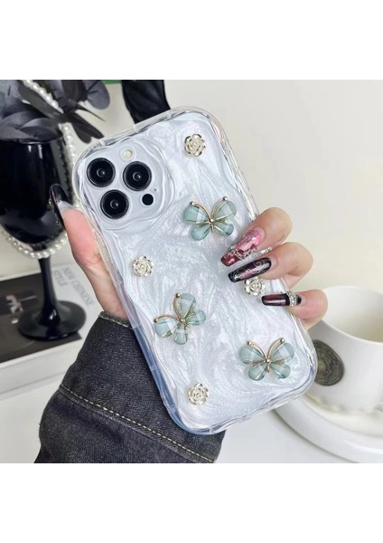 Case iPhone Uyumlu Kelebek Figürlü Kılıf