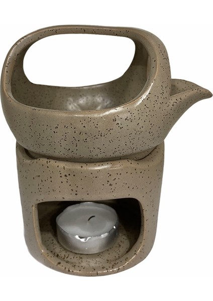 Dekoratif Ibrik Şeklinde Buhurdanlık ve Yağ Seti fırsatları