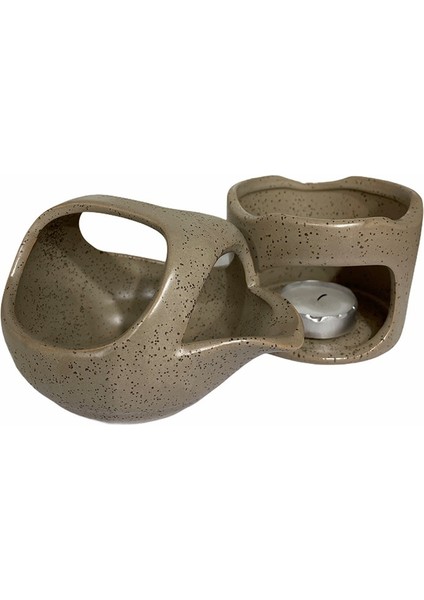 Dekoratif Ibrik Şeklinde Buhurdanlık ve Yağ Seti indirimleri